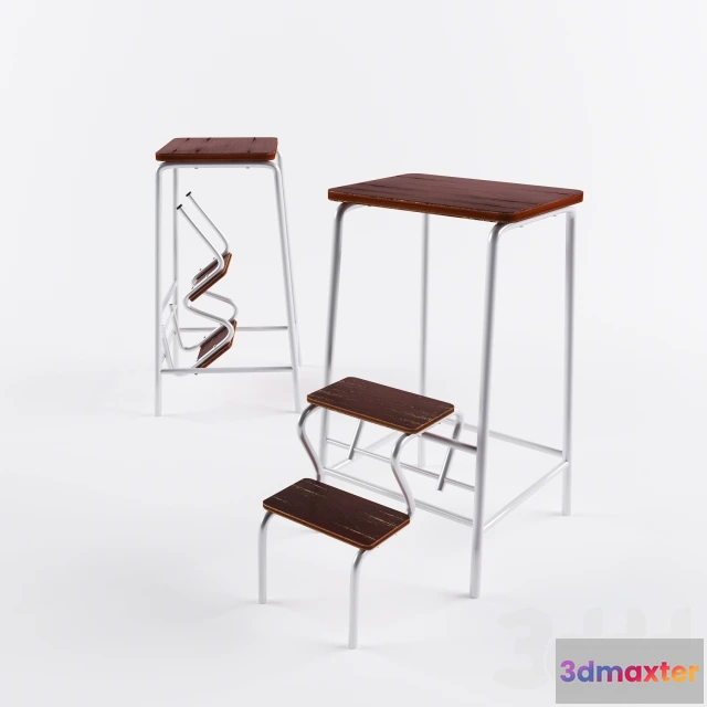 1092846 - Stool with steps - 226403