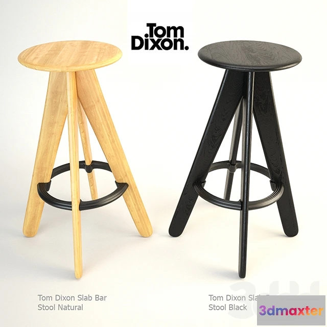 1093688 - Tom Dixon Slab Bar Stool Natural - 227245