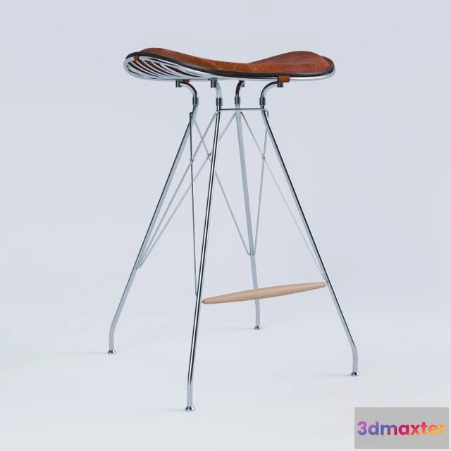 1095234 - Wire Bar Stool by Overgaard  Dyrman - 228791
