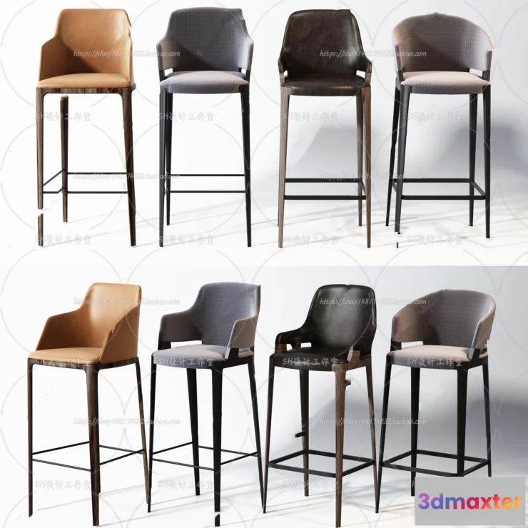 1129856 - Bar Chair 3D Models - 2063