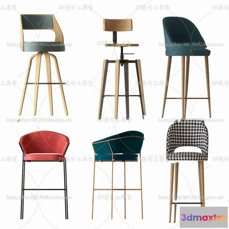 1129860 - Bar Chair 3D Models - 2065