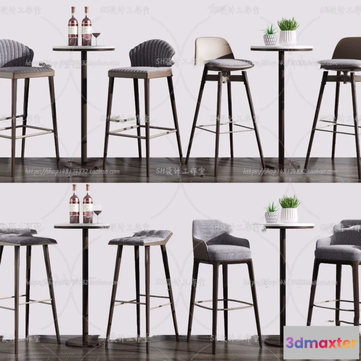 1129862 - Bar Chair 3D Models - 2066