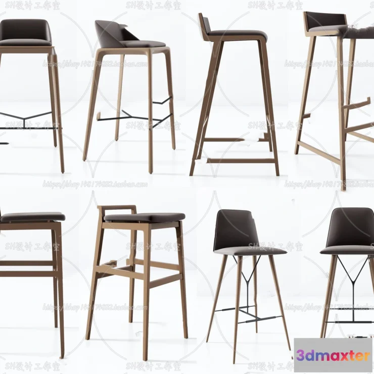 1129876 - Bar Chair 3D Models - 2073