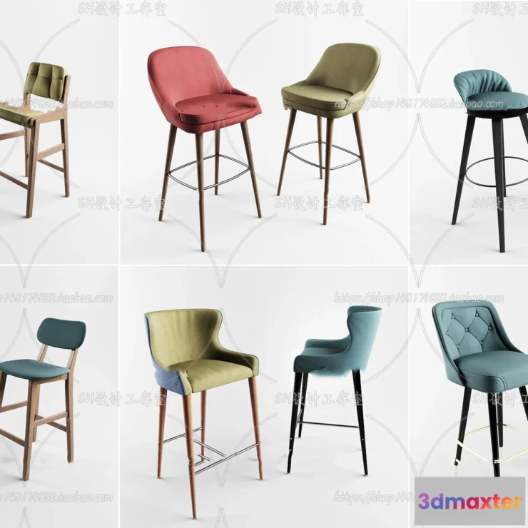 1129892 - Bar Chair 3D Models - 2081