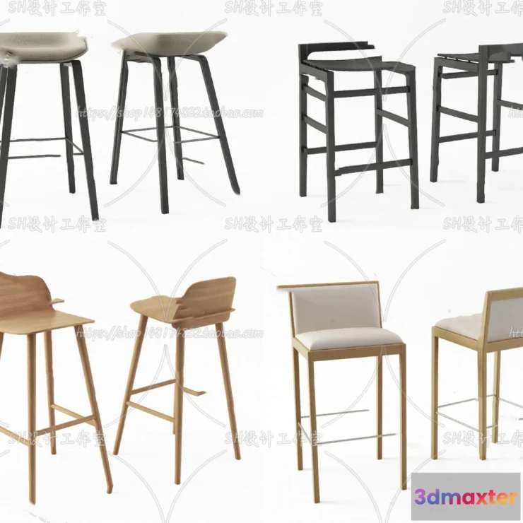 1129894 - Bar Chair 3D Models - 2082