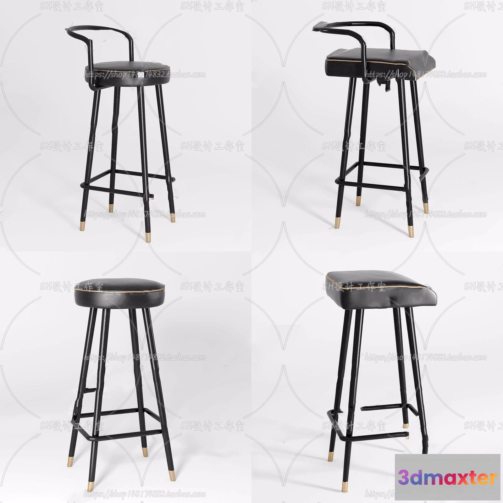 1129904 - Bar Chair 3D Models - 2087