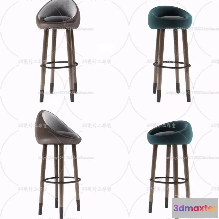 1129916 - Bar Chair 3D Models - 2093