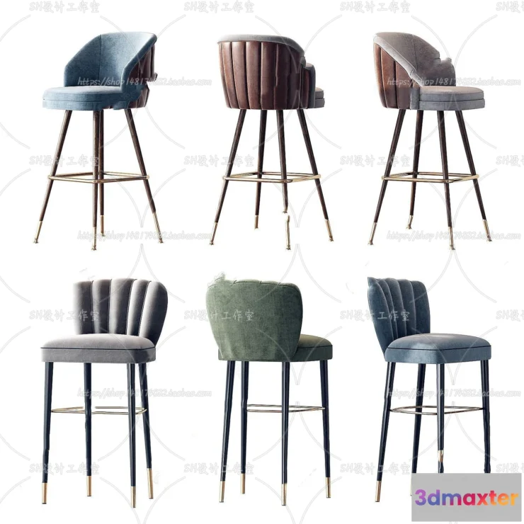 1129932 - Bar Chair 3D Models - 2101