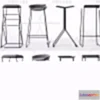 1129934 - Bar Chair 3D Models - 2102