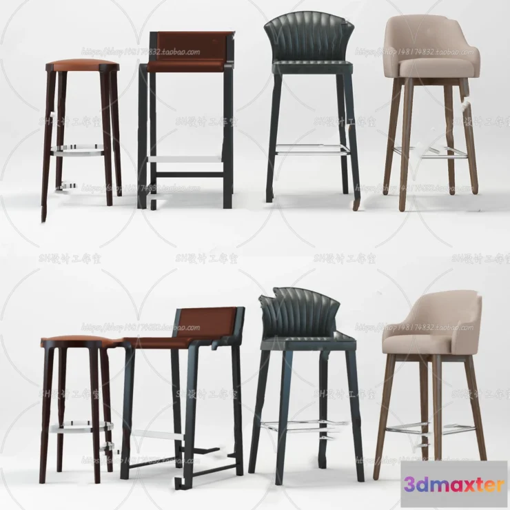 1129938 - Bar Chair 3D Models - 2104