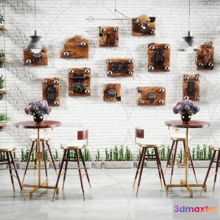 1129944 - Bar Chair 3D Models - 2107