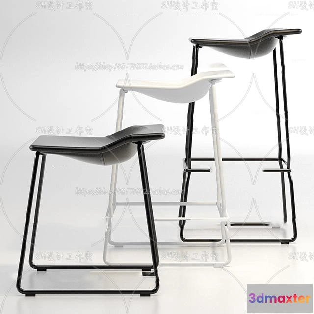 1129950 - Bar Chair 3D Models - 2110