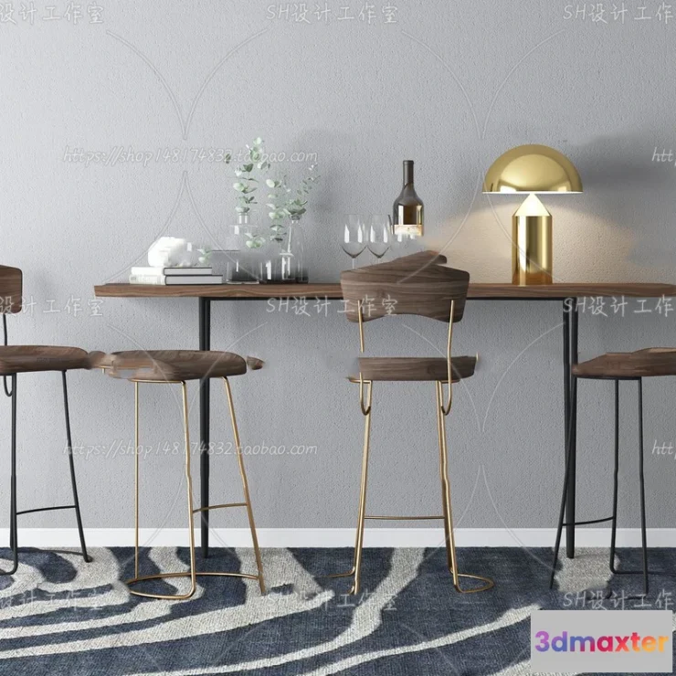 1129962 - Bar Chair 3D Models - 2116