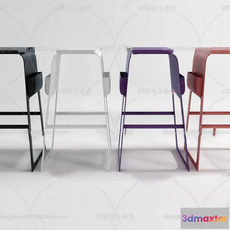 1129968 - Bar Chair 3D Models - 2119
