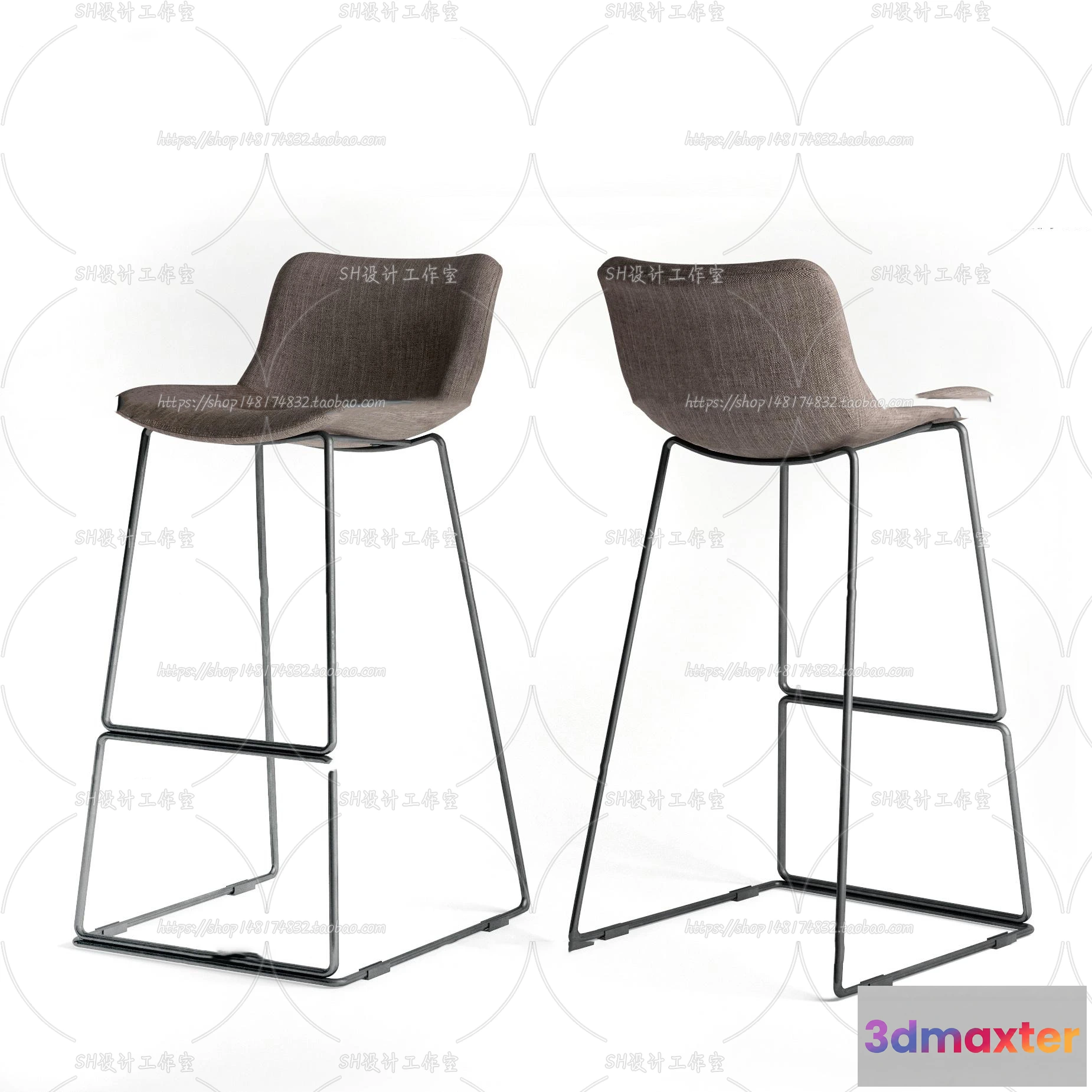 1129982 - Bar Chair 3D Models - 2126