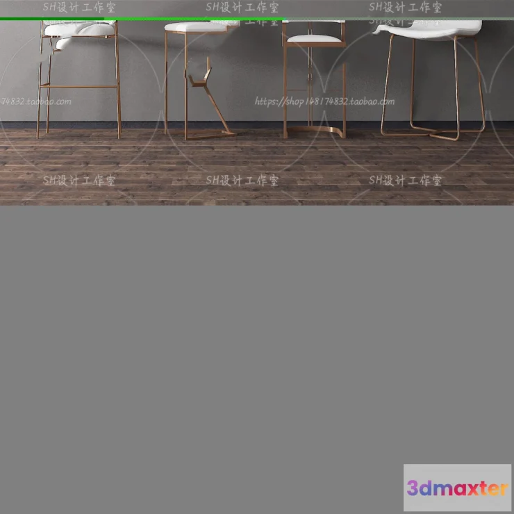 1130006 - Bar Chair 3D Models - 2138