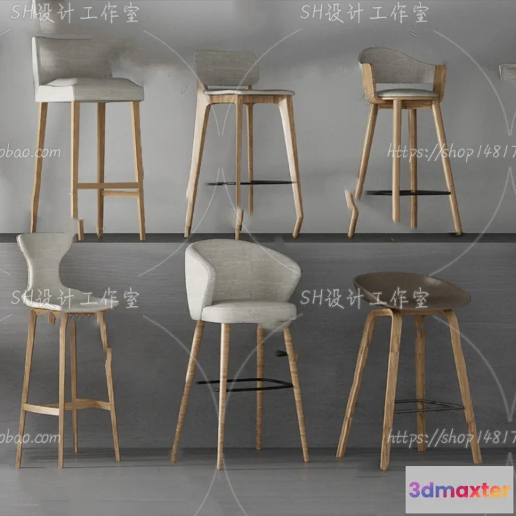 1130008 - Bar Chair 3D Models - 2139