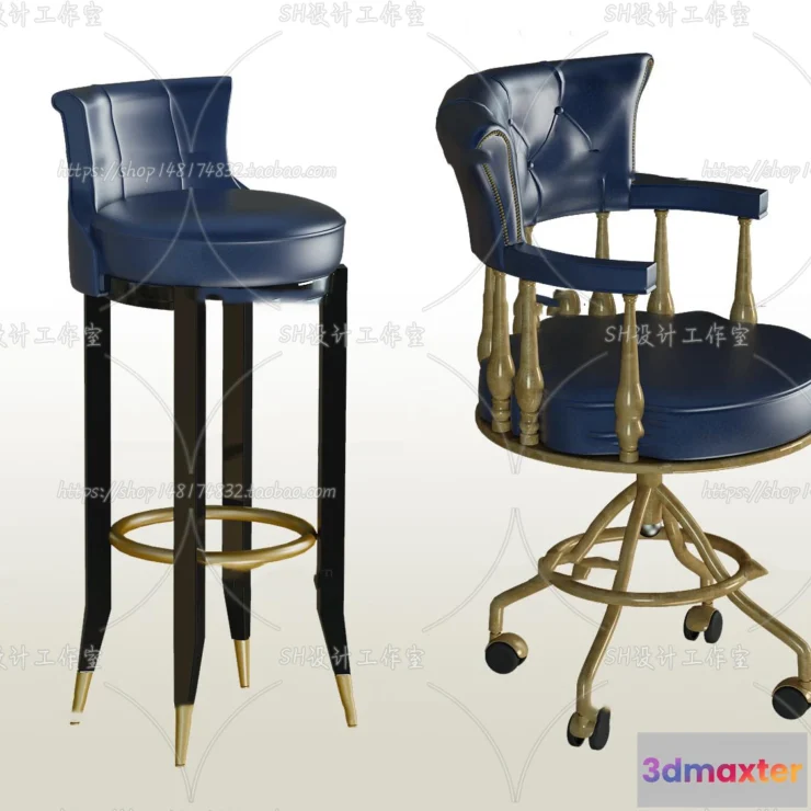 1130022 - Bar Chair 3D Models - 2146