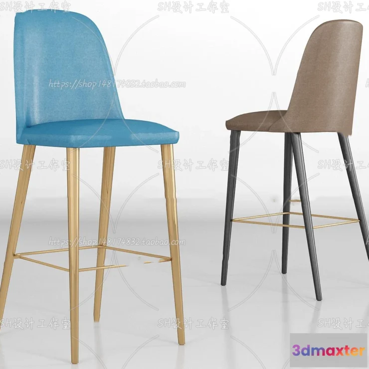 1130034 - Bar Chair 3D Models - 2152