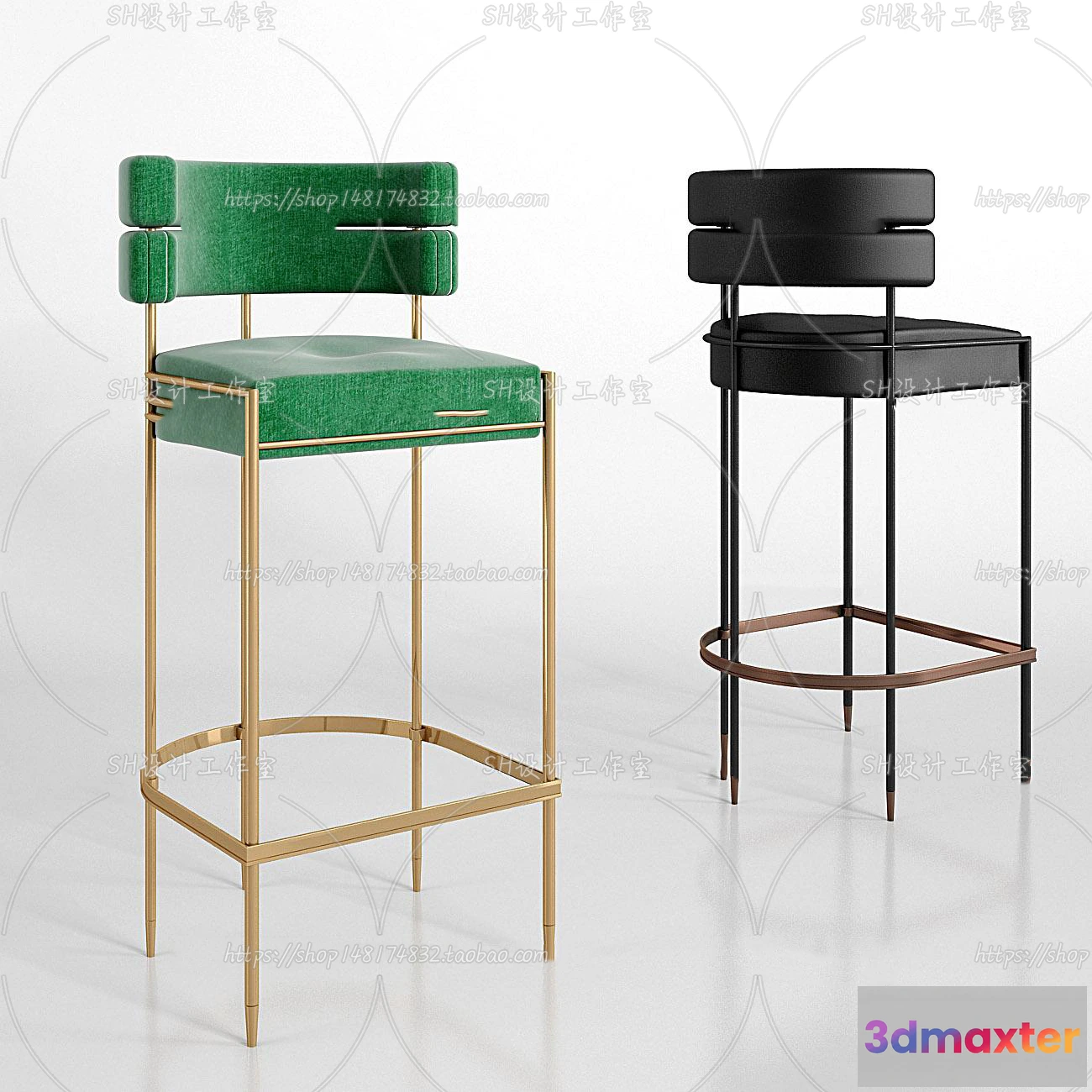 1130038 - Bar Chair 3D Models - 2154