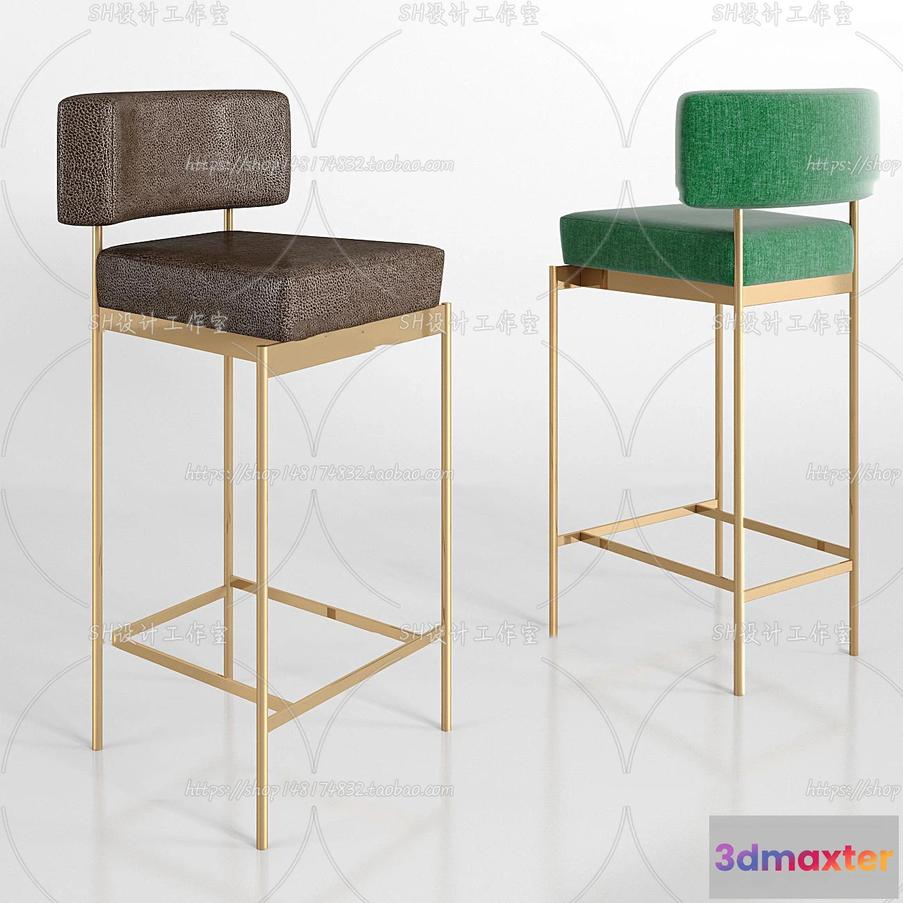 1130040 - Bar Chair 3D Models - 2155