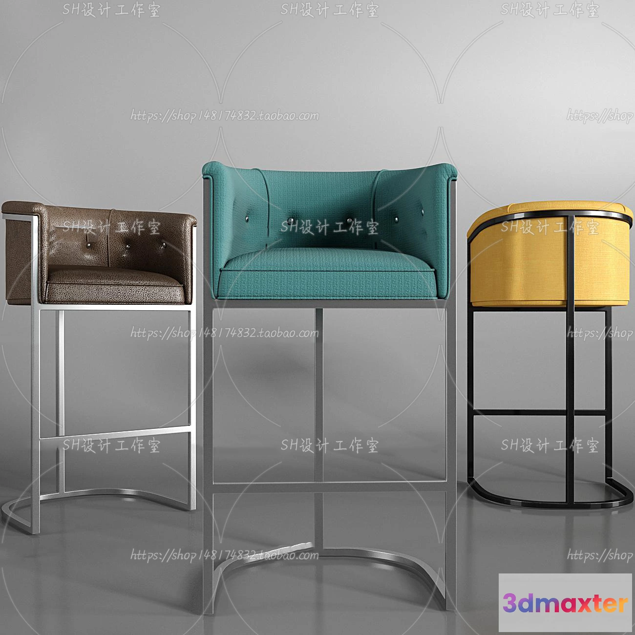 1130042 - Bar Chair 3D Models - 2156