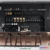 1359542 - Counter - Bar - Interior Design 3D Model - 004 3D Max