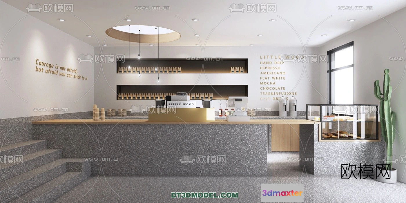 1359738 - Counter - Bar - Interior Design 3D Model - 007 3D Max