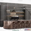 1360012 - Counter - Bar - Interior Design 3D Model - 011 3D Max
