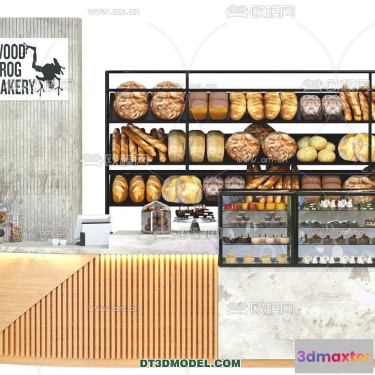 1360888 - Counter - Bar - Interior Design 3D Model - 024 3D Max