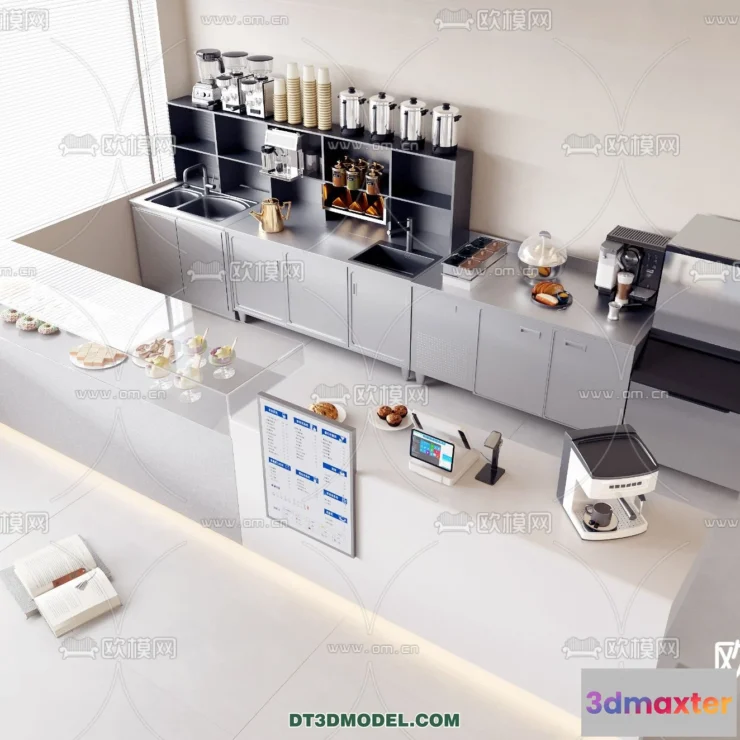 1364054 - Counter - Bar - Interior Design 3D Model - 070 3D Max