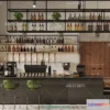 1364729 - Counter - Bar - Interior Design 3D Model - 080 3D Max