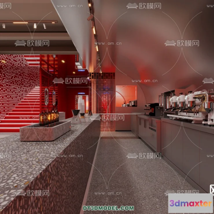 1366772 - Counter - Bar - Interior Design 3D Model - 110 3D Max