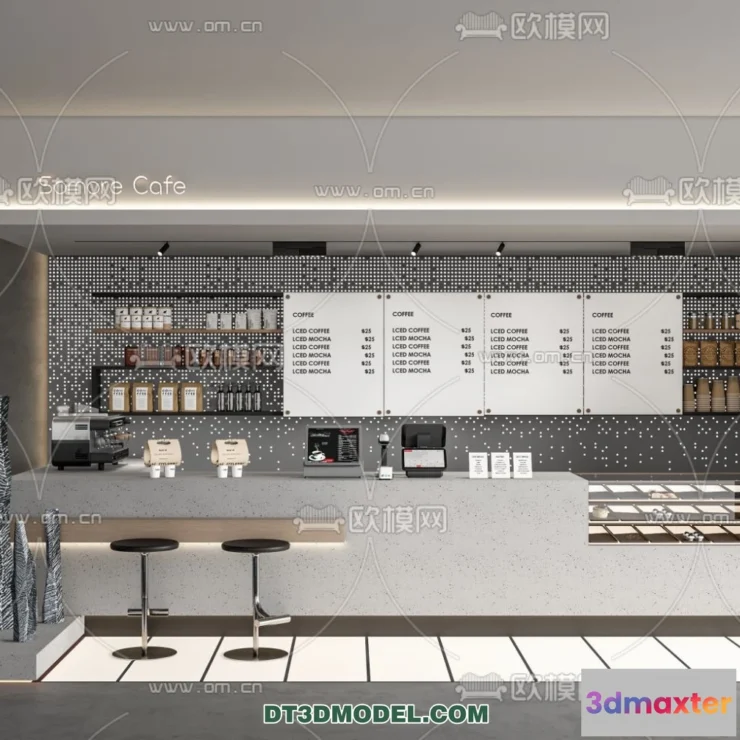 1366833 - Counter - Bar - Interior Design 3D Model - 111 3D Max