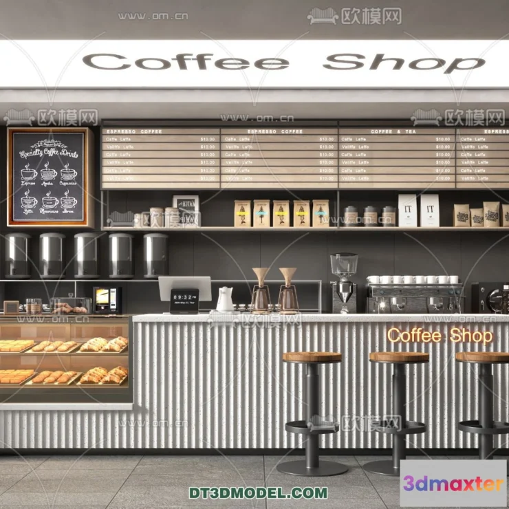 1366893 - Counter - Bar - Interior Design 3D Model - 112 3D Max