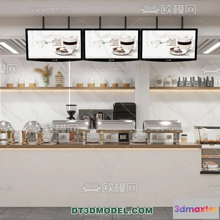 1367778 - Counter - Bar - Interior Design 3D Model - 125 3D Max