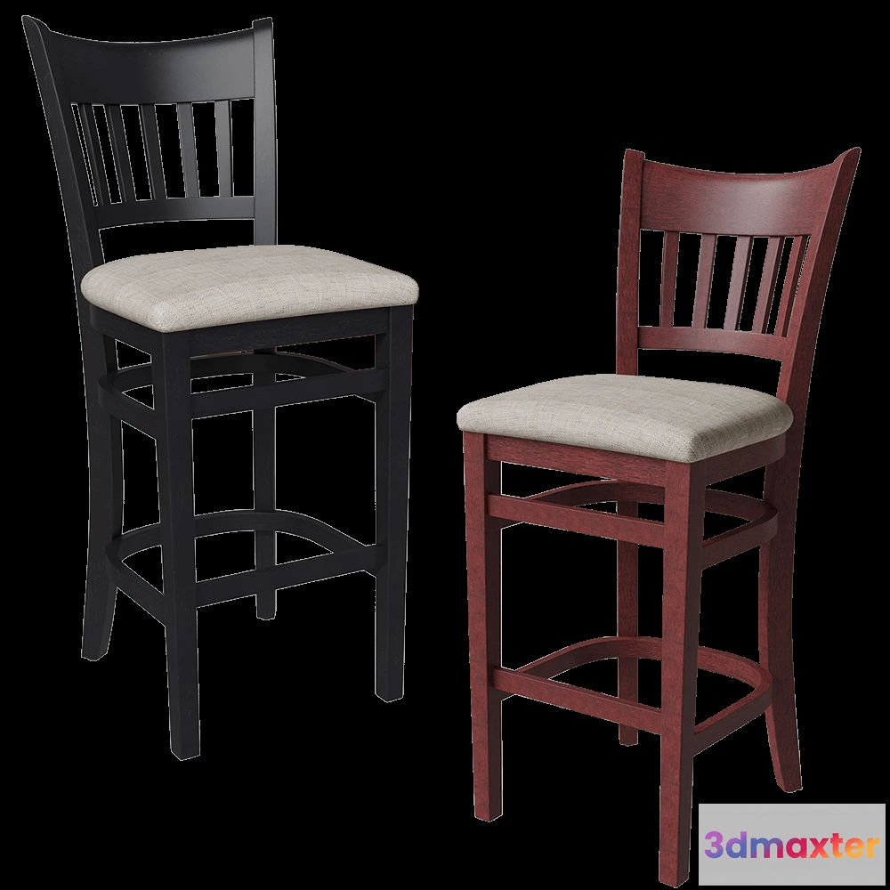 1613798 - BentWood - Bar stool Liverpul 3D Max