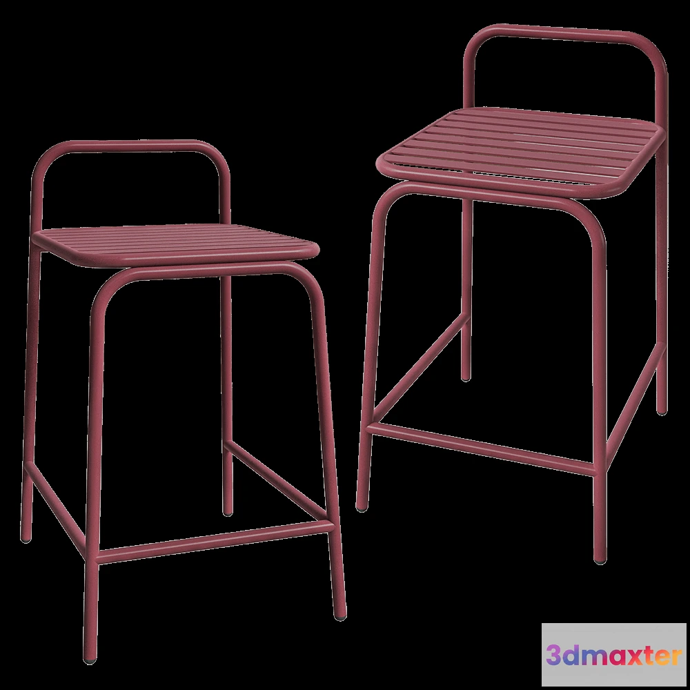 1613808 - 19.17.design - Semi-bar stool Dvornyaga 3D Max