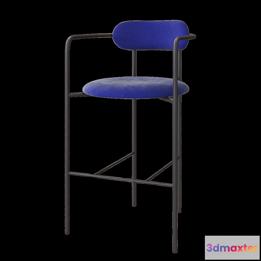 1613816 - 4Corners - Stool 6 Bar 3D Max