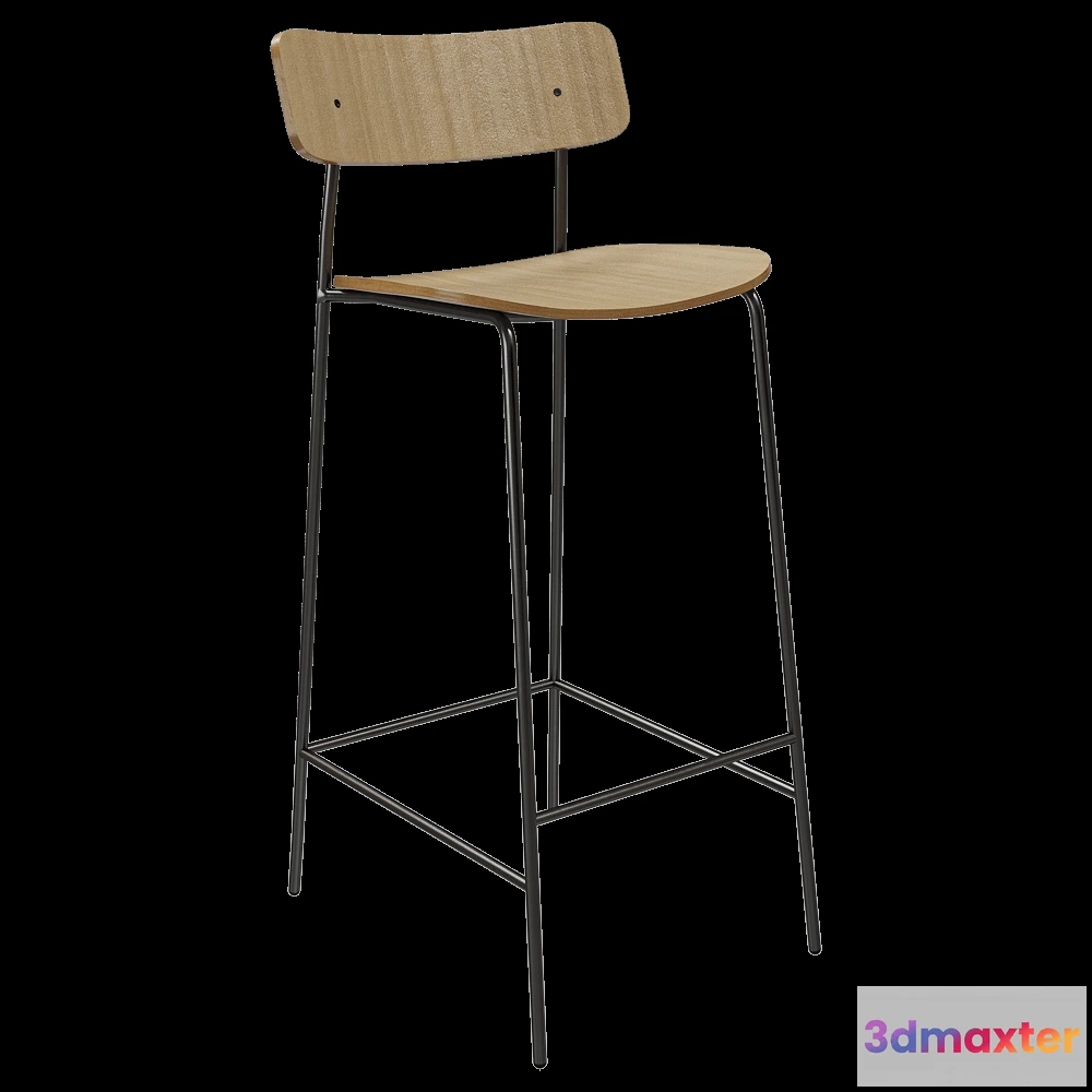 1613846 - Alot  - Barstool Just 3D Max