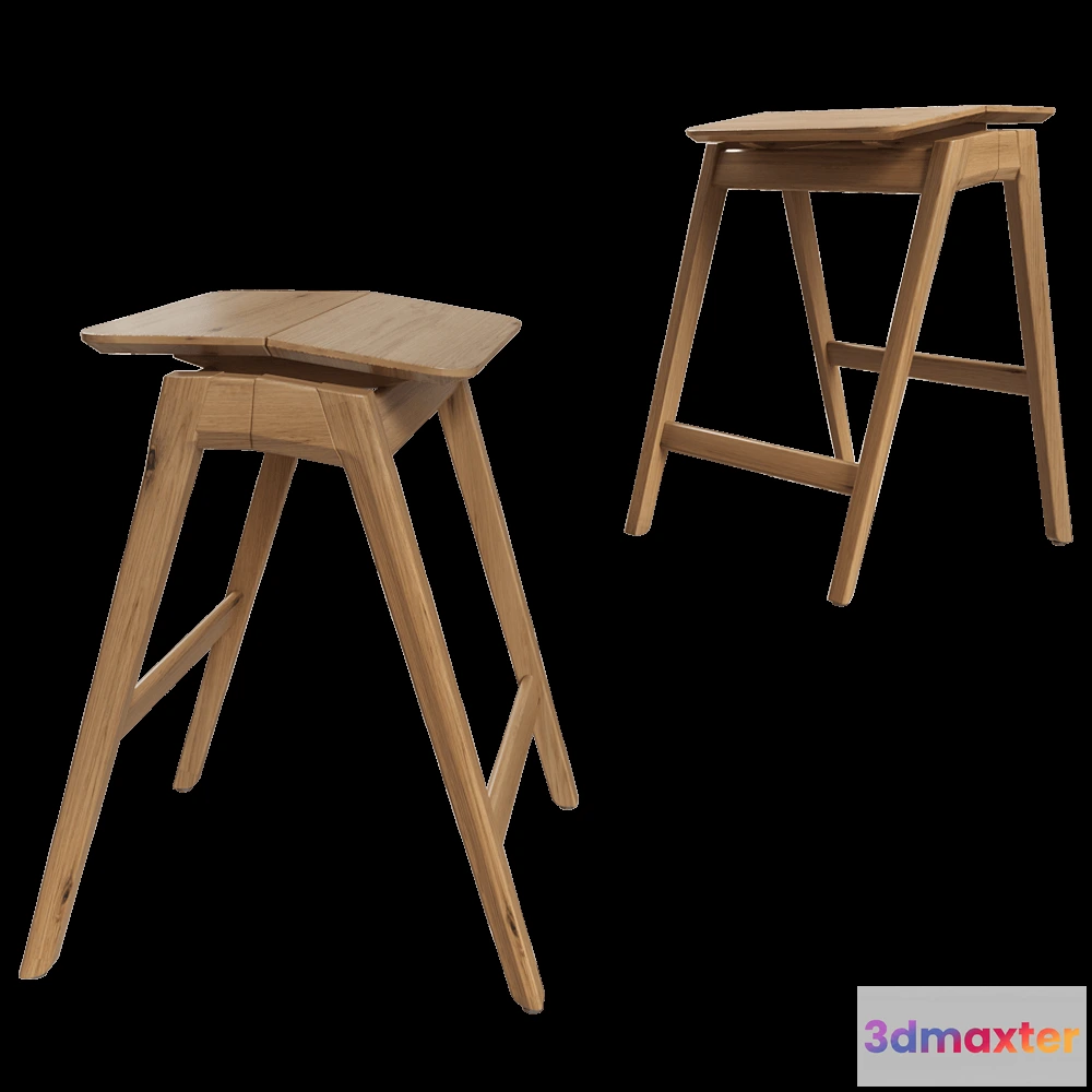 1613862 - Artemide - Barstool Knekk 3D Max