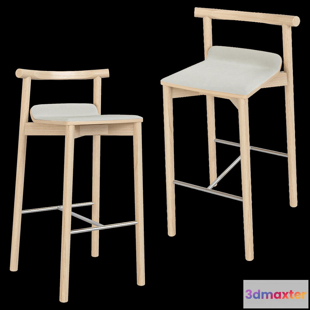 1613868 - Artu - Bar stool Wox S 3D Max