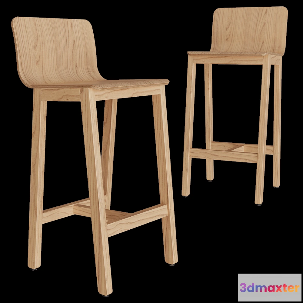 1613886 - Askia - Barstool VERSION 3 LOW 3D Max