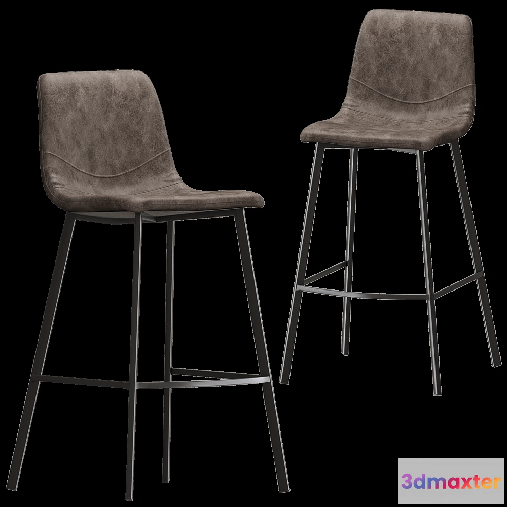1613908 - Bergenson Bjorn - Barstool  Hugh 3D Max