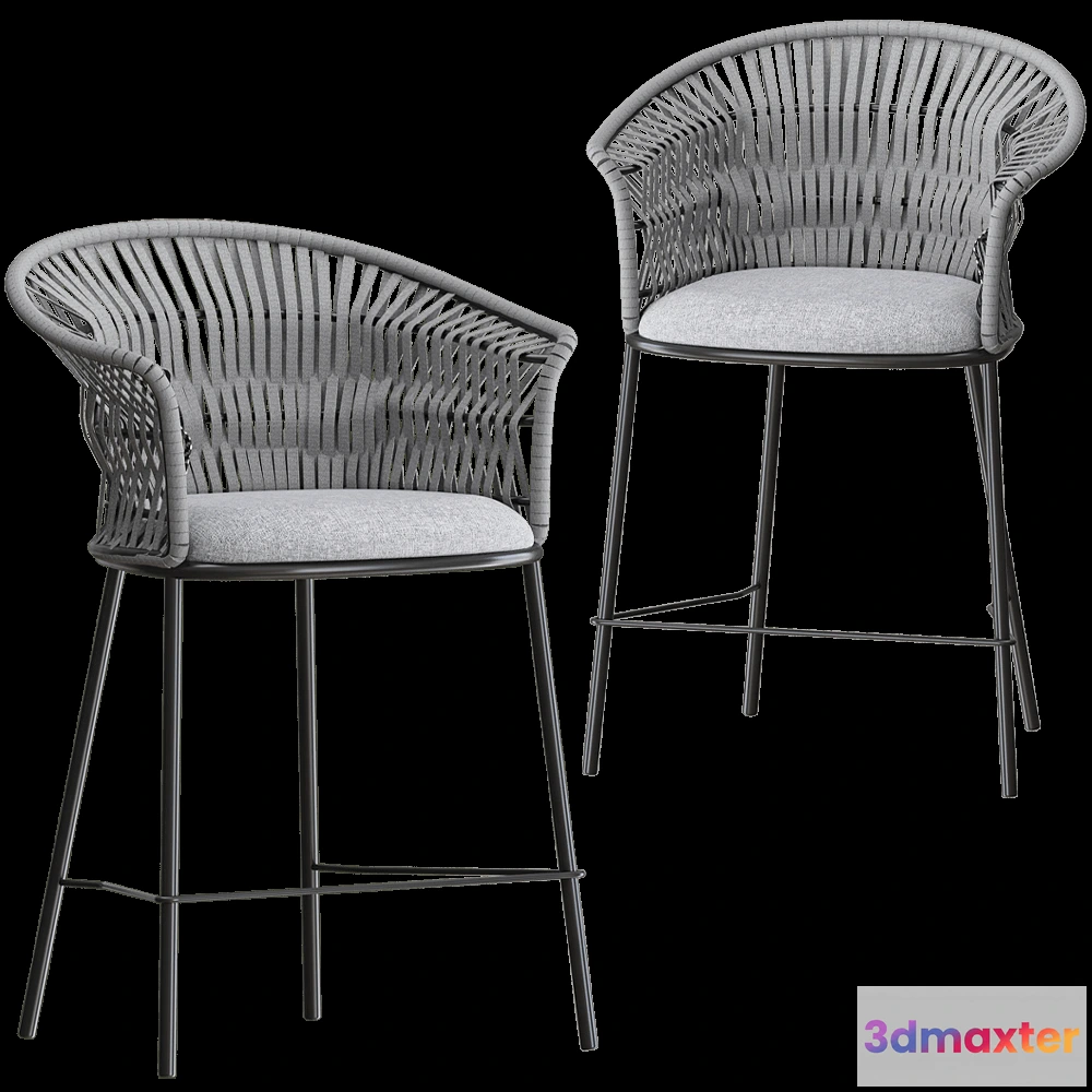 1613910 - Bergenson Bjorn - Barstool Haugen 3D Max