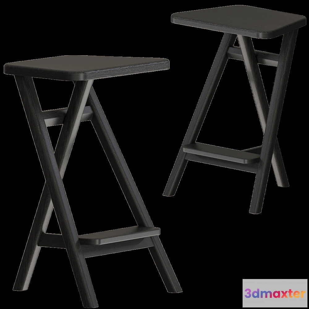 1613970 - Carel Woodworks - Bar stool Venom 3D Max