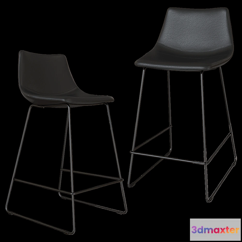 1613976 - Claudie design - Bar stool Erin 3D Max