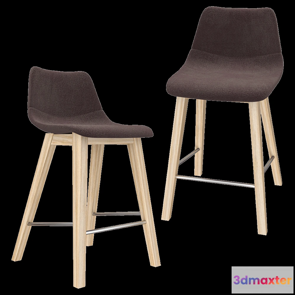 1613980 - Claudie design - Bar stool Carrie 3D Max