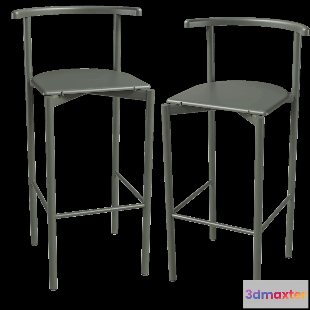 1614007 - Delo - Bar chair Nra 3D Max