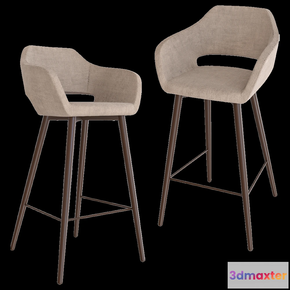 1614029 - Fabrikant - Bar stool Balun 3D Max